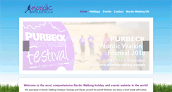 Desktop Screenshot of nordicwalking-holidays.com